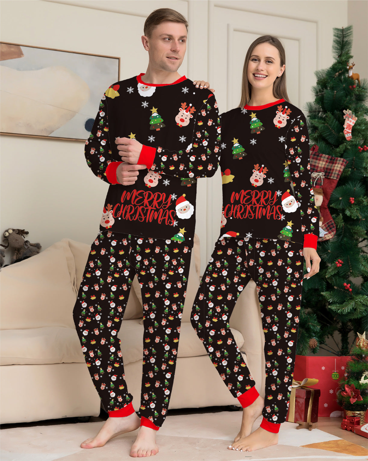 Christmas Matching Pyjamas Set For Family Christmas Sleepwear 🇬🇧
