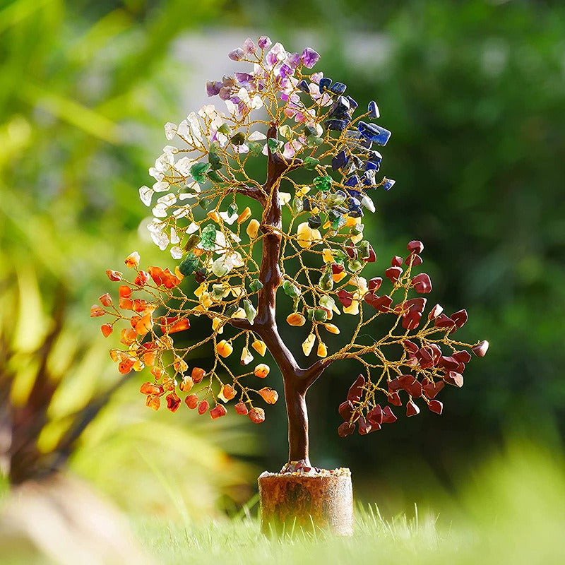 Hot selling crystal tree, fortune tree, home crafts, desktop, fortune seeking stone decorations 🇨🇳