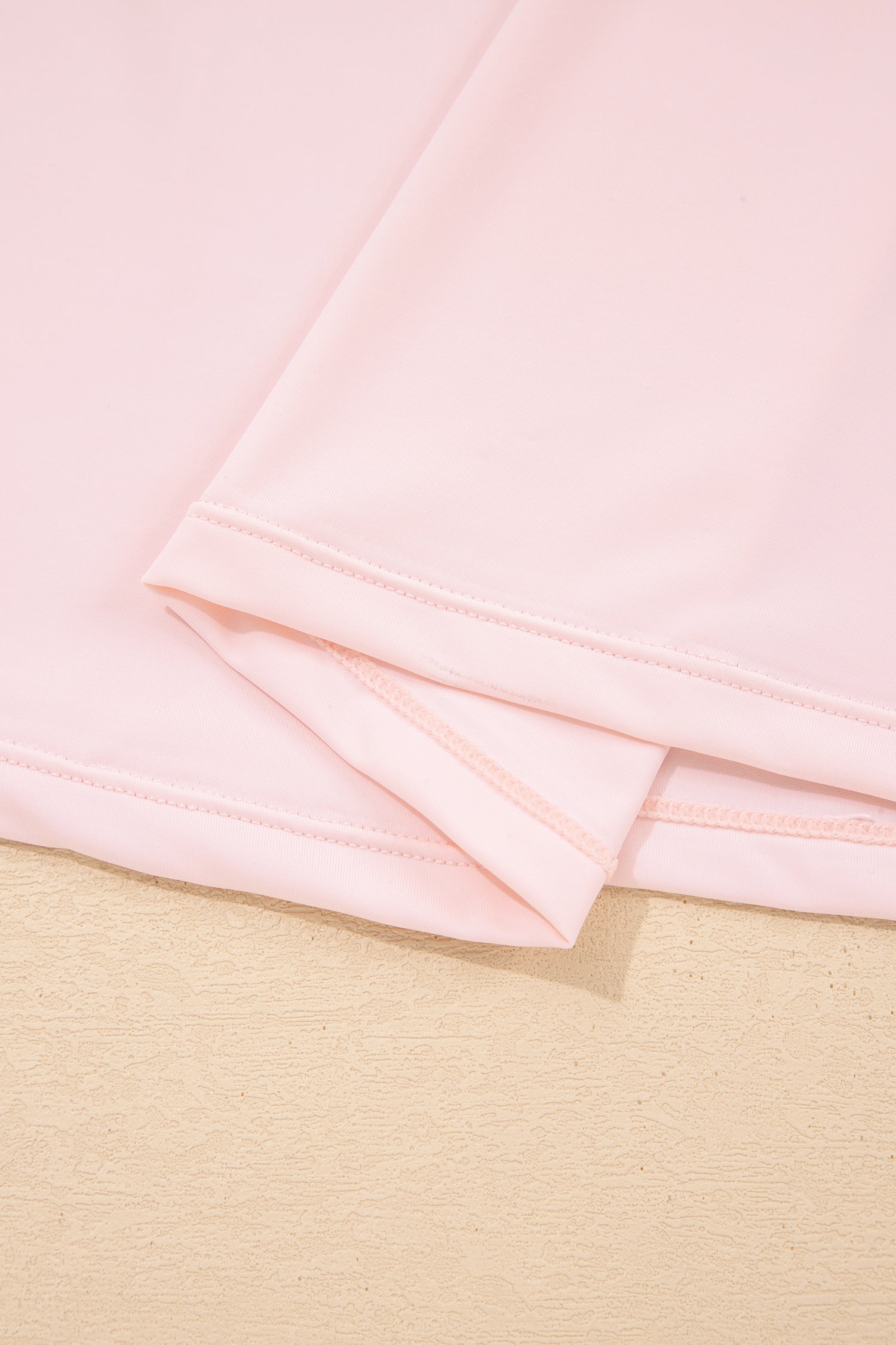 Pink Plus Size Build-in Shorts Sleeveless Dress With Short Two Piece Set 🇺🇸