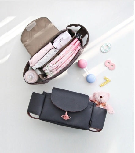 Multifunction Baby Stroller Bag Organizer Maternity Nappy Bag Stroller Accessories Cup wheelchair bag 🇨🇳