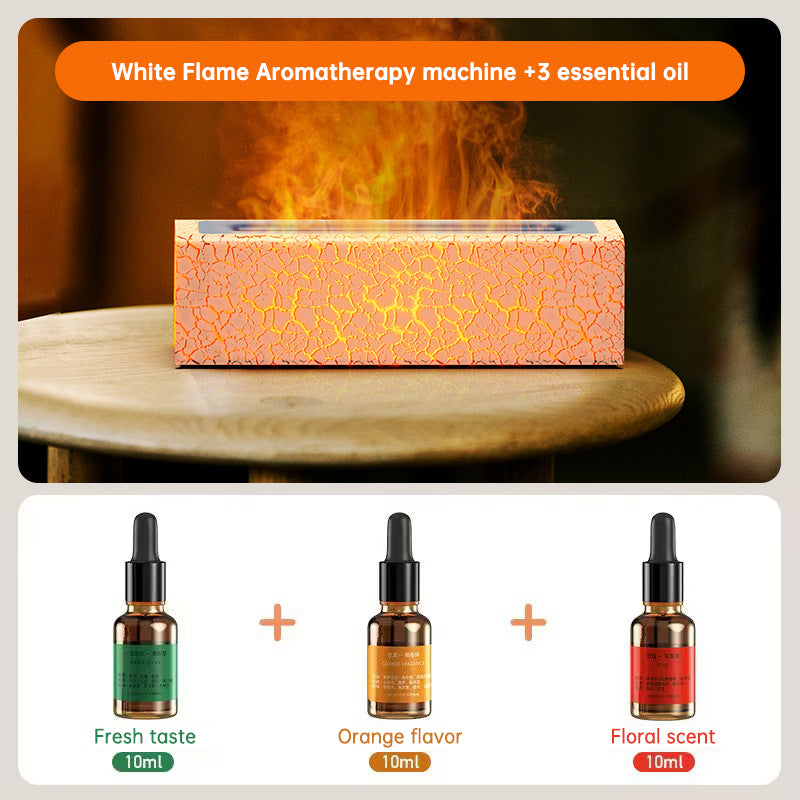 Flame Aroma Diffuser Air Humidifier Ultrasonic Cool Mist Maker Fogger with essential oil 🇨🇳