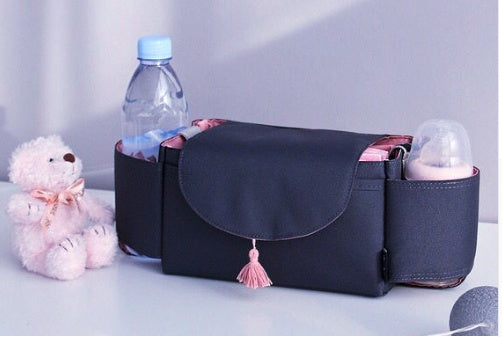Multifunction Baby Stroller Bag Organizer Maternity Nappy Bag Stroller Accessories Cup wheelchair bag 🇨🇳