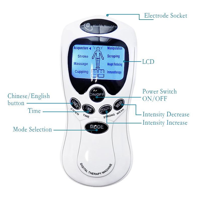 Mini digital portable multifunctional massage instrument 🇨🇳