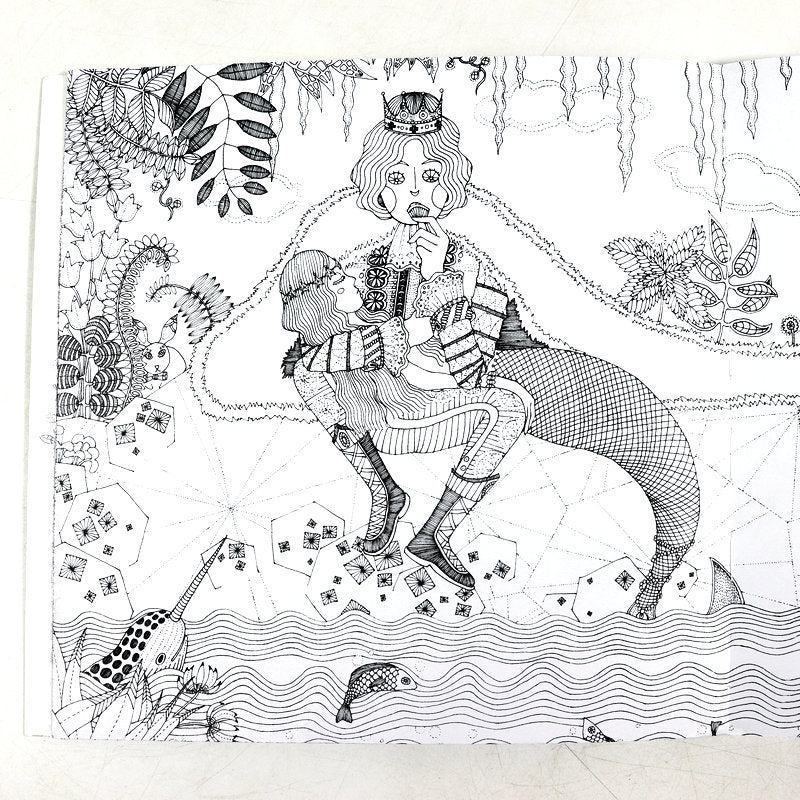 Adult Mind Stress Relief Coloring Book 🇨🇳