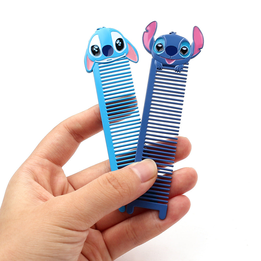 Stitch Doll Styling Comb Makeup Mirror Hair Comb Gift 🇨🇳