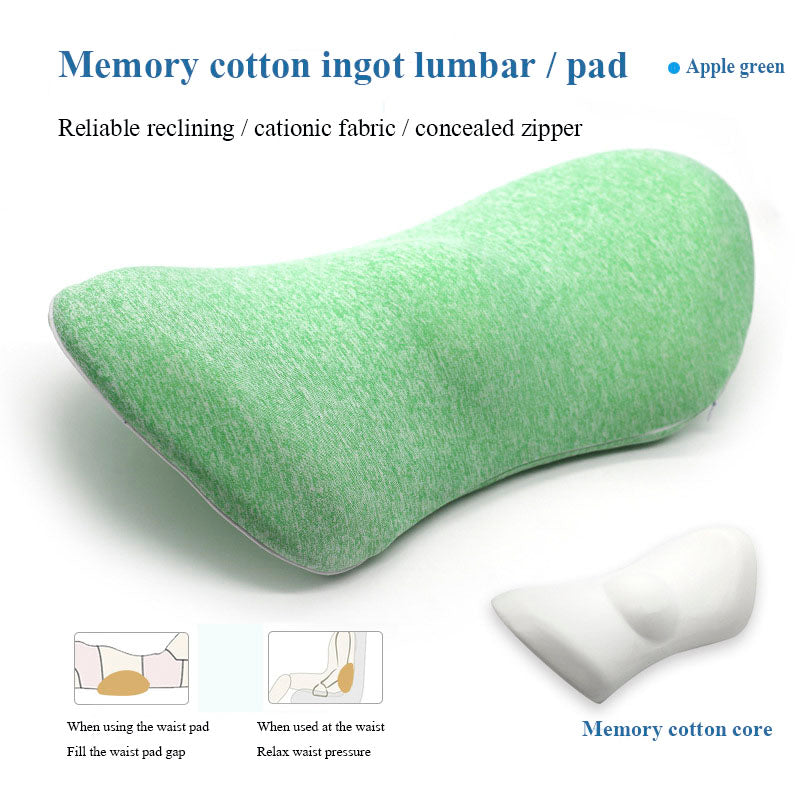 Lumbar Support Pillow For Side Sleepers Pregnancy Relieve Hip Coccyx Sciatica Pain Machine Chair Back Cushion Waist Car Seat 🇨🇳