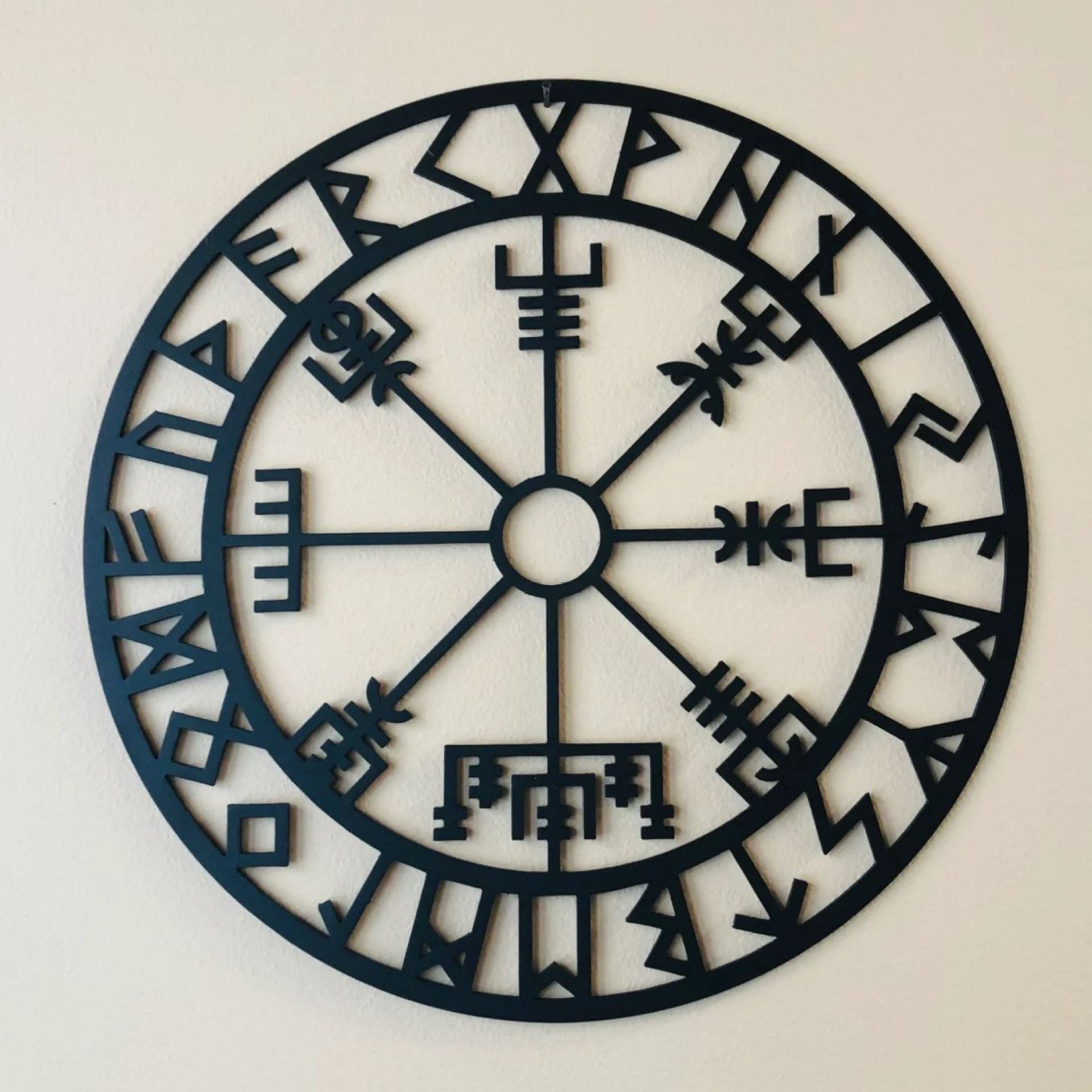 Metal Viking Compass Art Wall Home Decorations 🇨🇳
