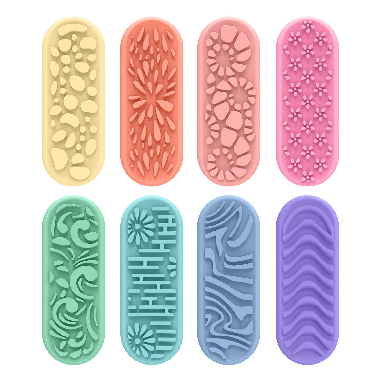 Fidget Toys Sensory Stones For Kids Soft Silicone Textured Stress-Relief Toy 🇨🇳