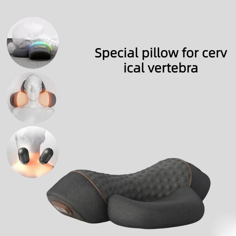 Cervical pillow protection vertebra sleep special massage spine heating compress 🇨🇳