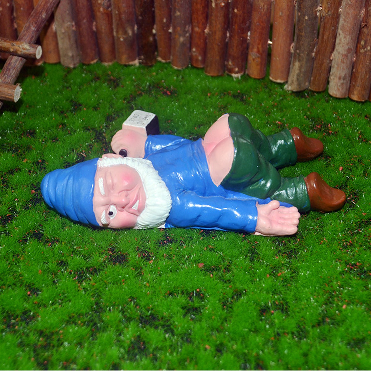 Drunken Dwarf Statue Outdoor Courtyard Resin Decoration 🇨🇳