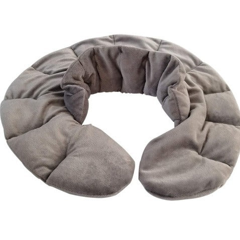 Microwave Heating Neck and Shoulder Wrap Gravity Weighted Strap Plush Heating Pad with Hot/Cold Pack 🇨🇳