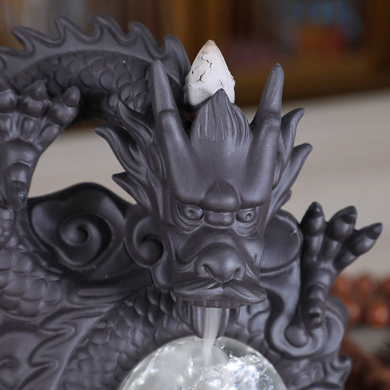 Dragon Playing Beads Sandalwood Aromatherapy Ornaments 🇨🇳