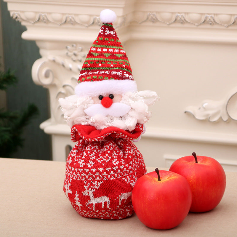 New Christmas Children's Knitted Wool Christmas Eve Goodie Bag 🇨🇳