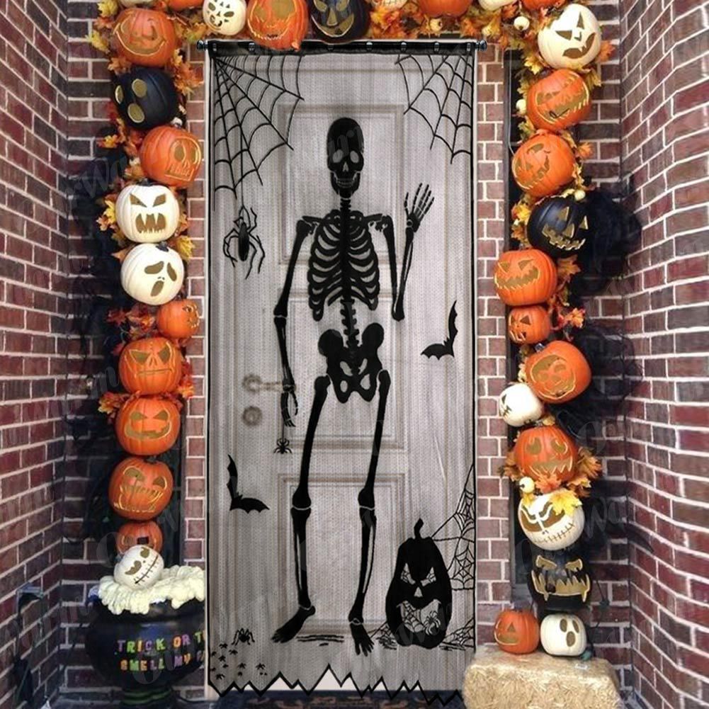 Halloween pattern curtain 🇨🇳