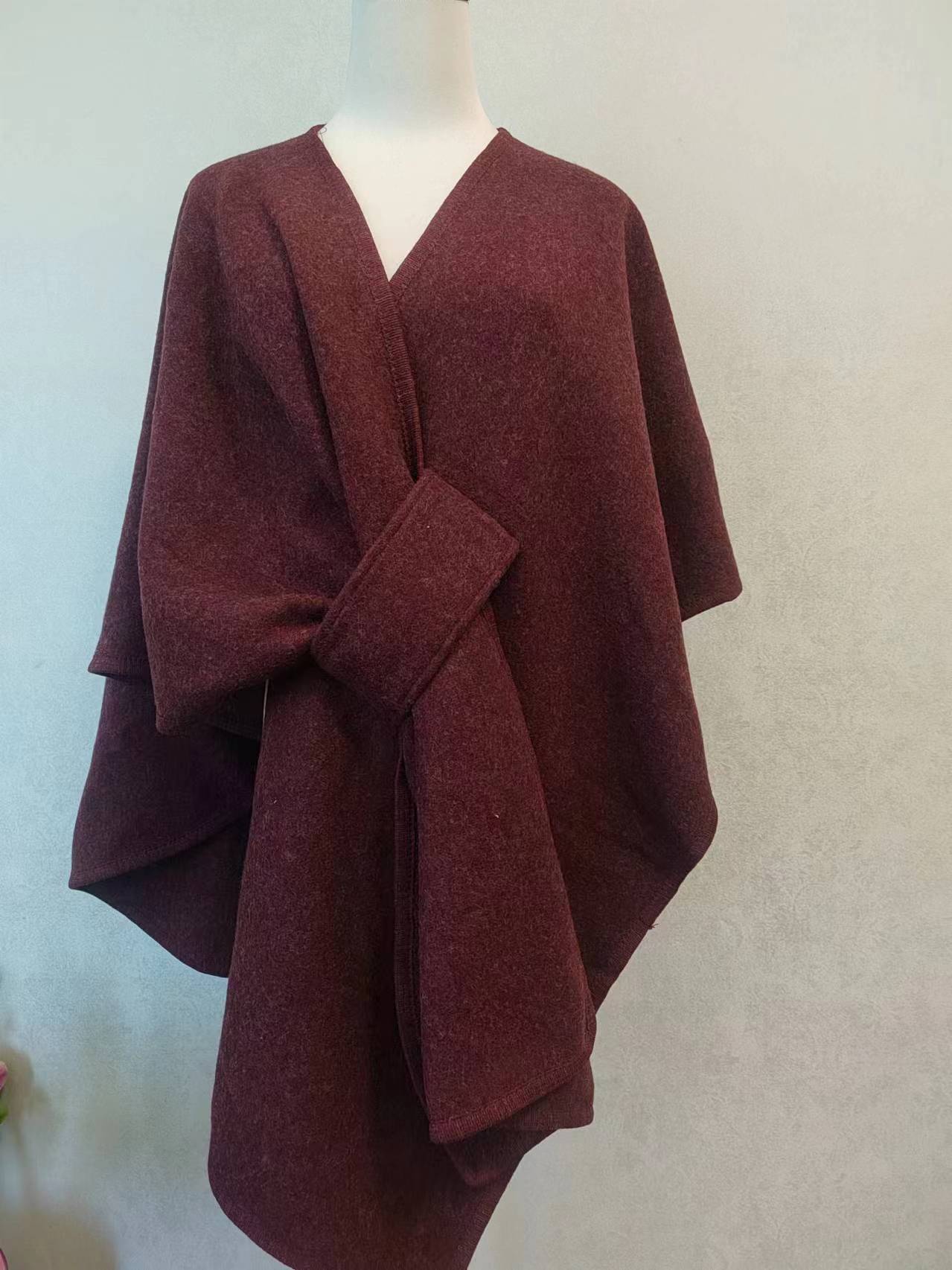 Knitted Cardigan Cape And Shawl 🇨🇳
