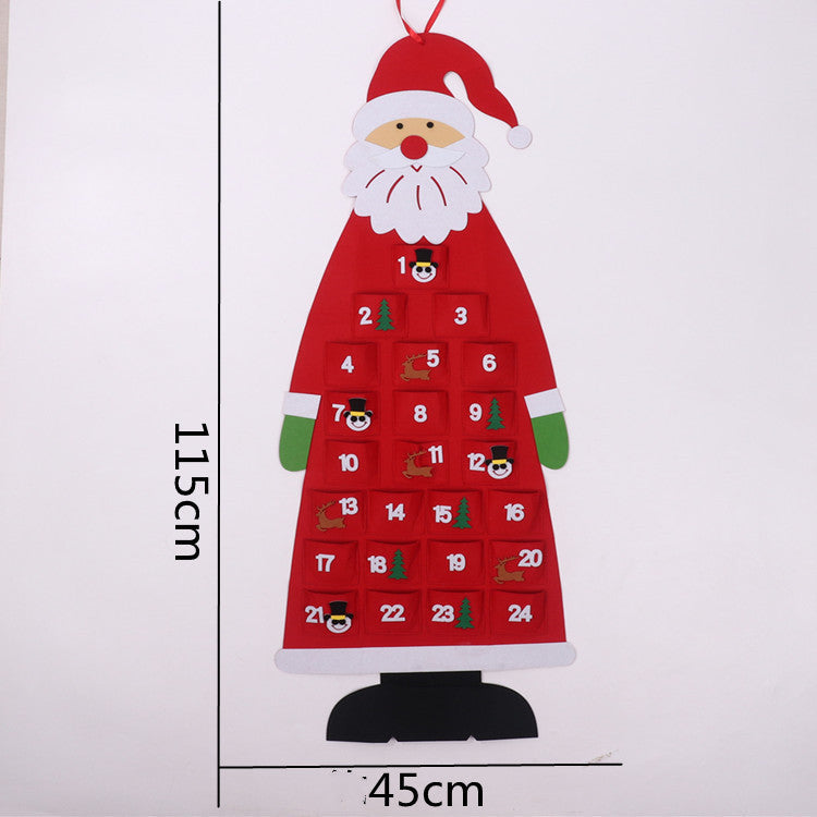 Creative Felt Christmas Tree Pendant Ornaments Gifts 🇨🇳