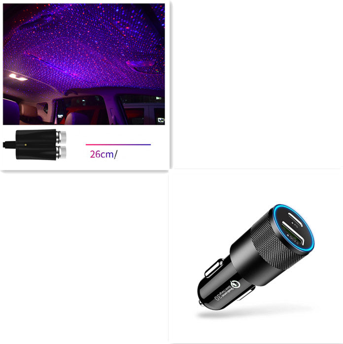 Star Light Projector Party Lights USB LED Light Interior Lighting LED Interior Car Lights Starry Sky Galaxy Night Lights 🇨🇳
