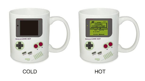 Retro Game Machine Mark Color Changing Cup Student Thermal Warm Coffee Cup 🇨🇳