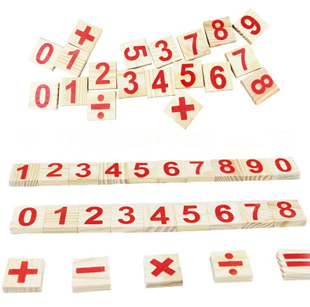 Children's Counting Stick Montessori Mathematics Teaching Tool Early Education Digital Stick Toy 🇨🇳