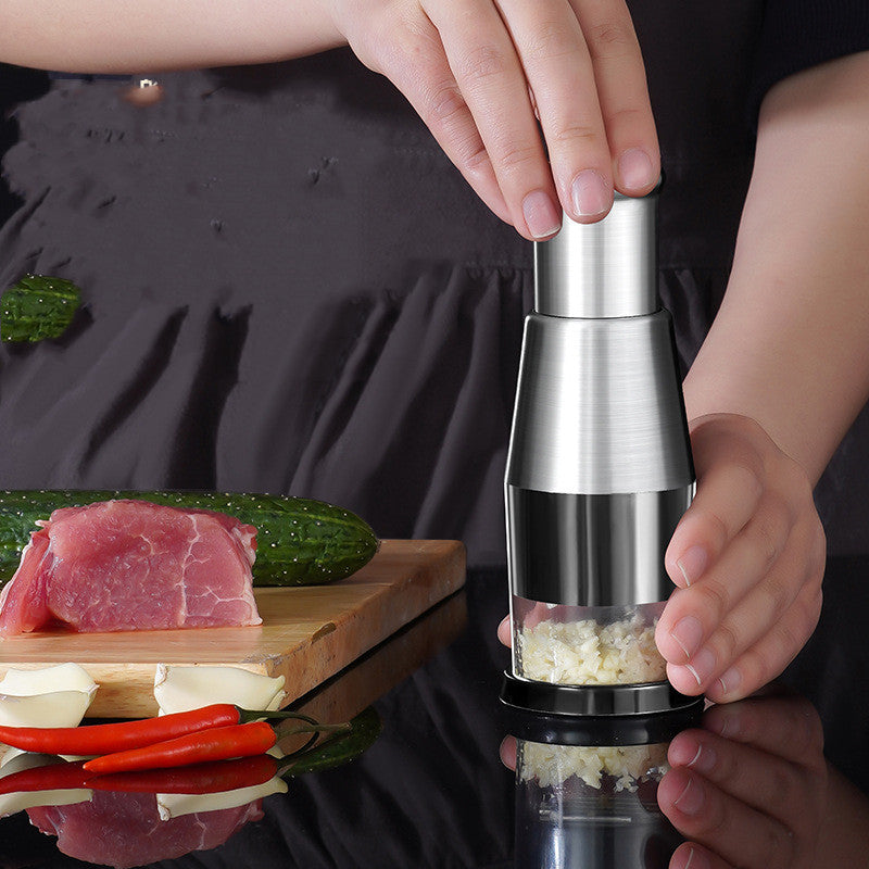 Garlic Crusher Onion Chopper Multipeler Vegetables Chopper Manual Garlic Press Machine Garlic Squeezer Kitchen 🇨🇳