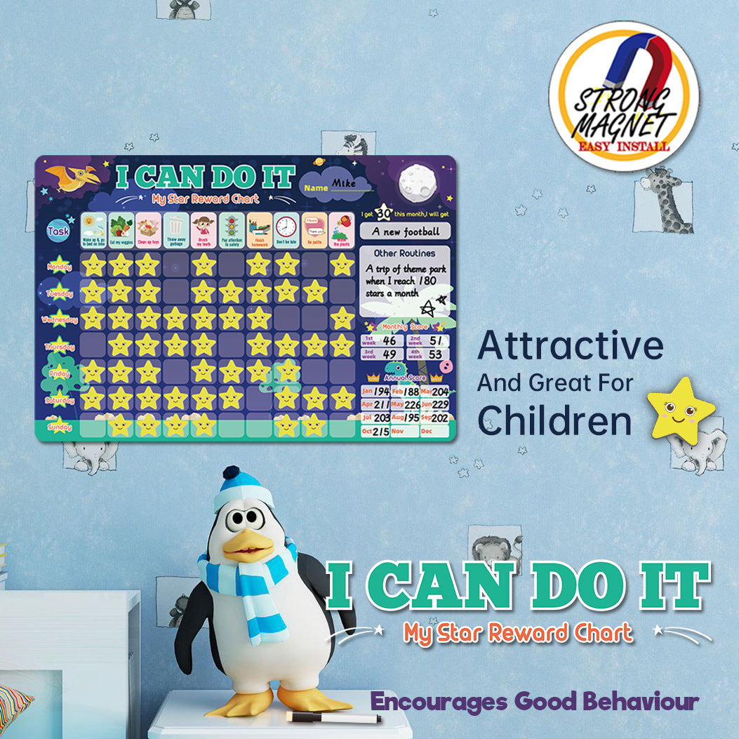 Reward Magnetic Self-Discipline Form For Kids 🇨🇳