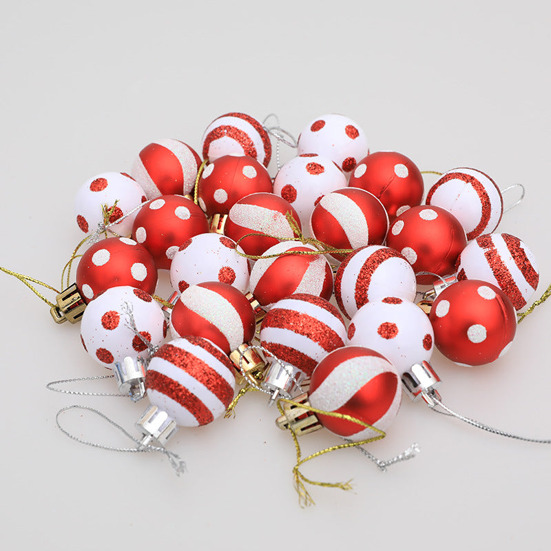 Christmas tree bauble decorations mini 🇨🇳