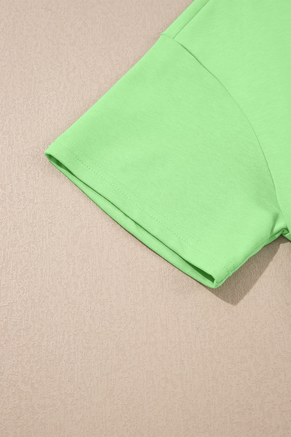 Green Solid Cover Oversize Tee Pocketed Casual Pants 2pcs Outfit 🇺🇸