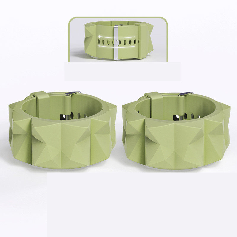 Adjustable Ankle Weights Wrist Straps For Yoga Jogging Weight Loss Bracelet Fitness Weight Bracelet Silicone Wrist Strap 🇨🇳