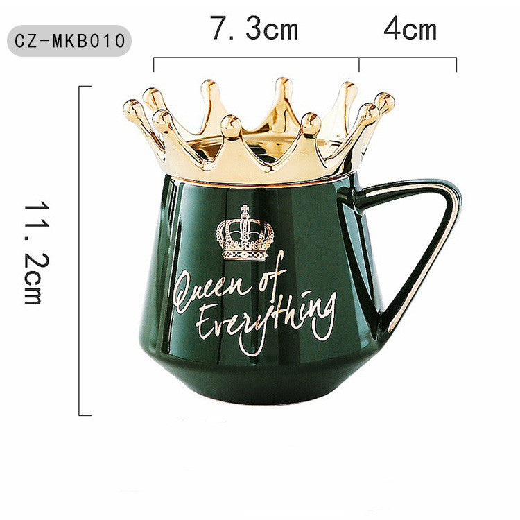 New Fashion Crown Ceramic Mug 🇨🇳