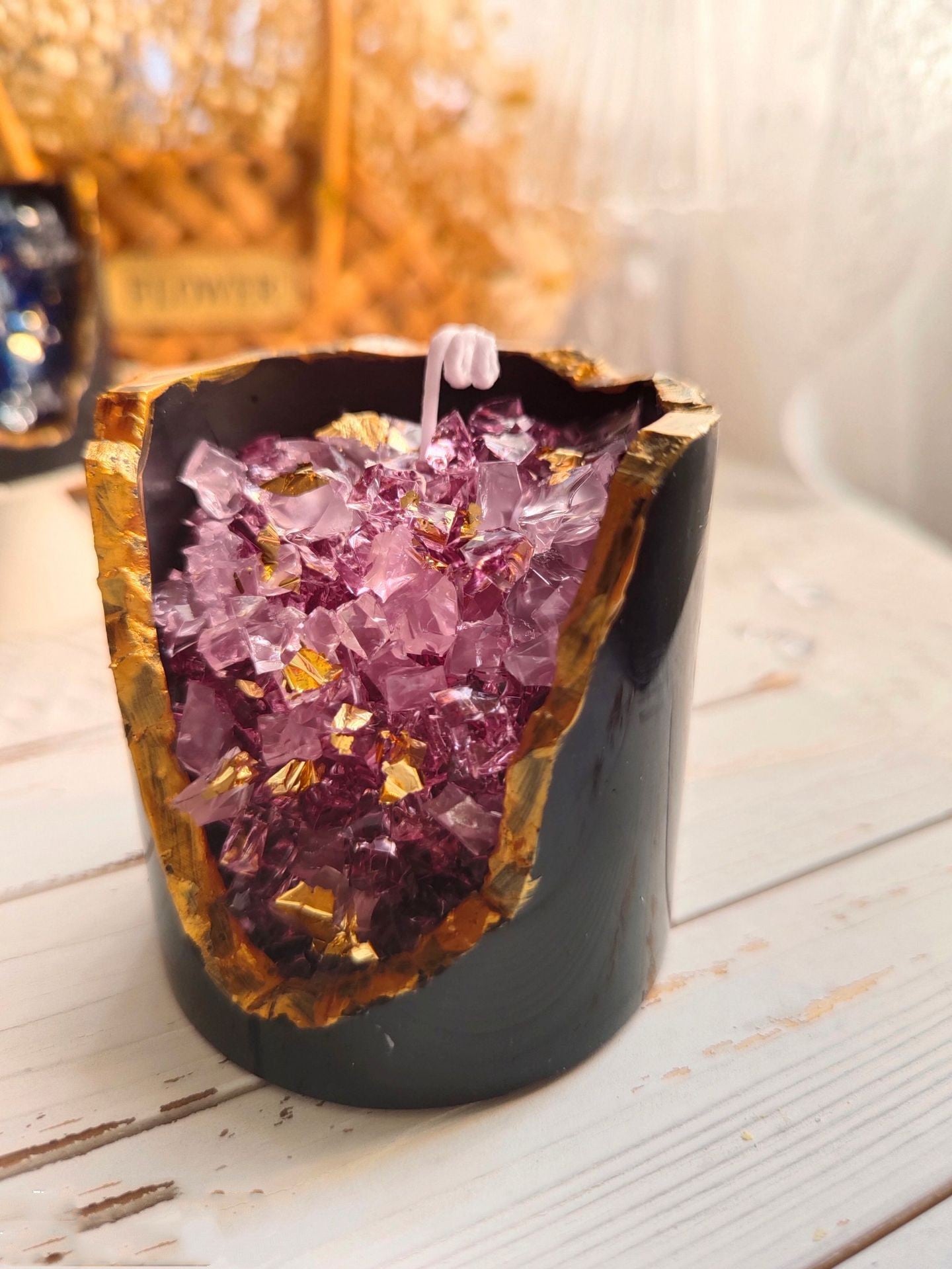 Crystal Aromatherapy Candle Ornaments Birthday Gift 🇨🇳