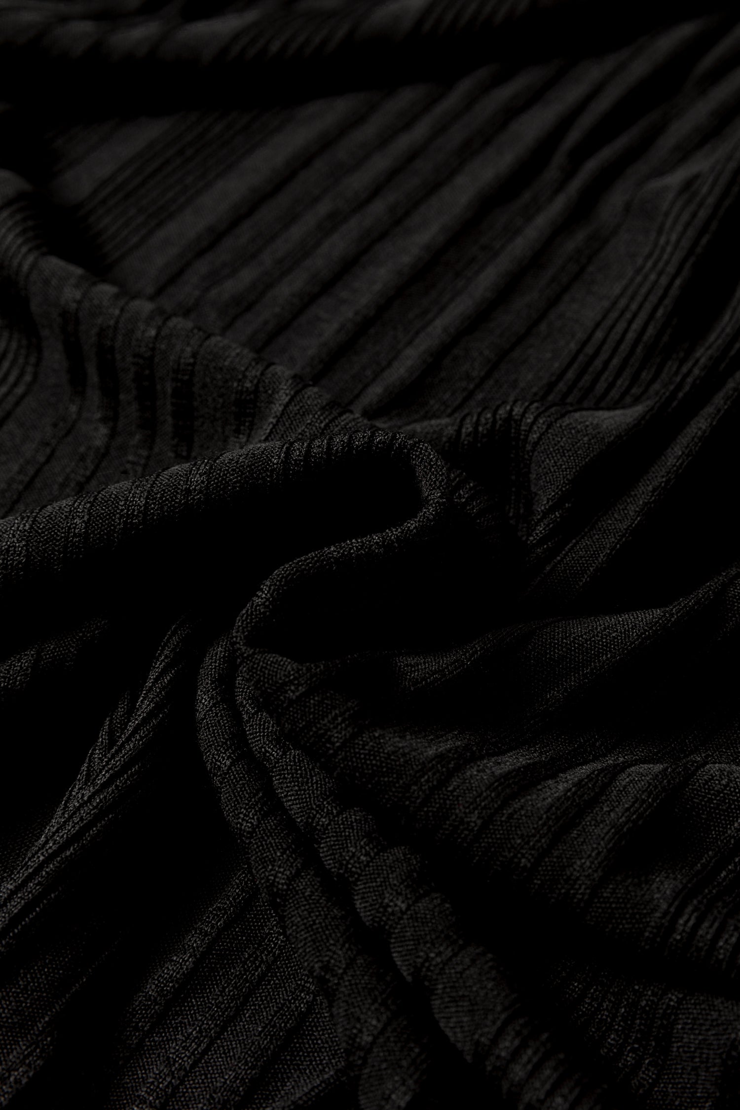 Black Ribbed Open Front Knitted Top with Pockets 🇺🇸