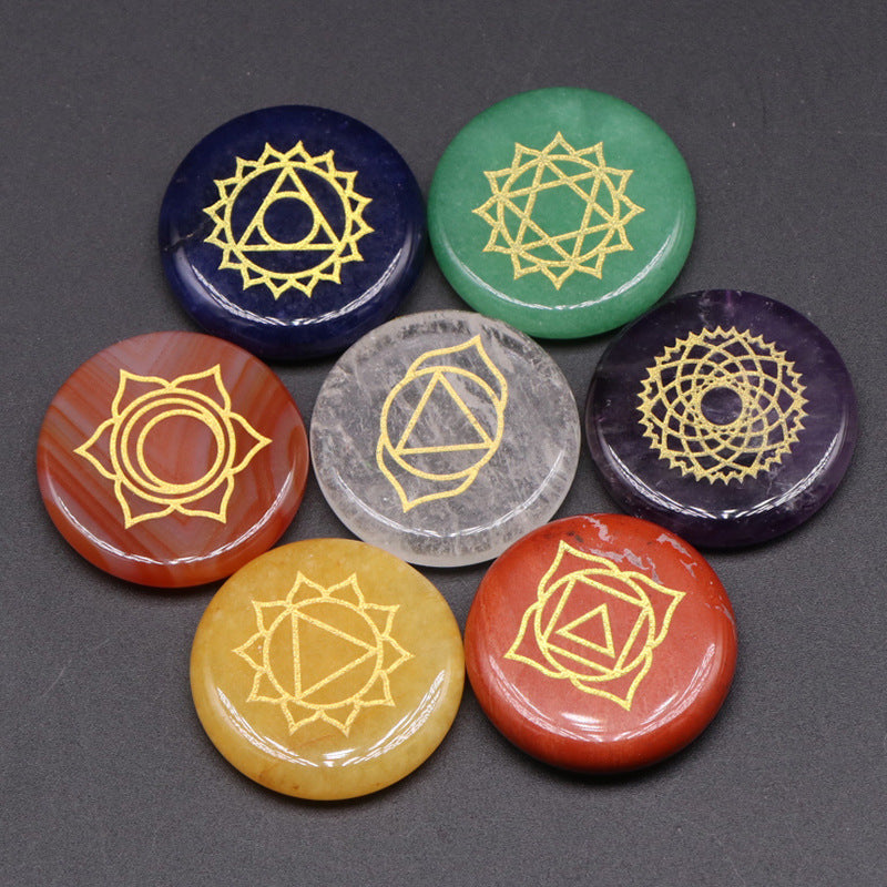 Seven Chakra Natural Stone Set 🇨🇳