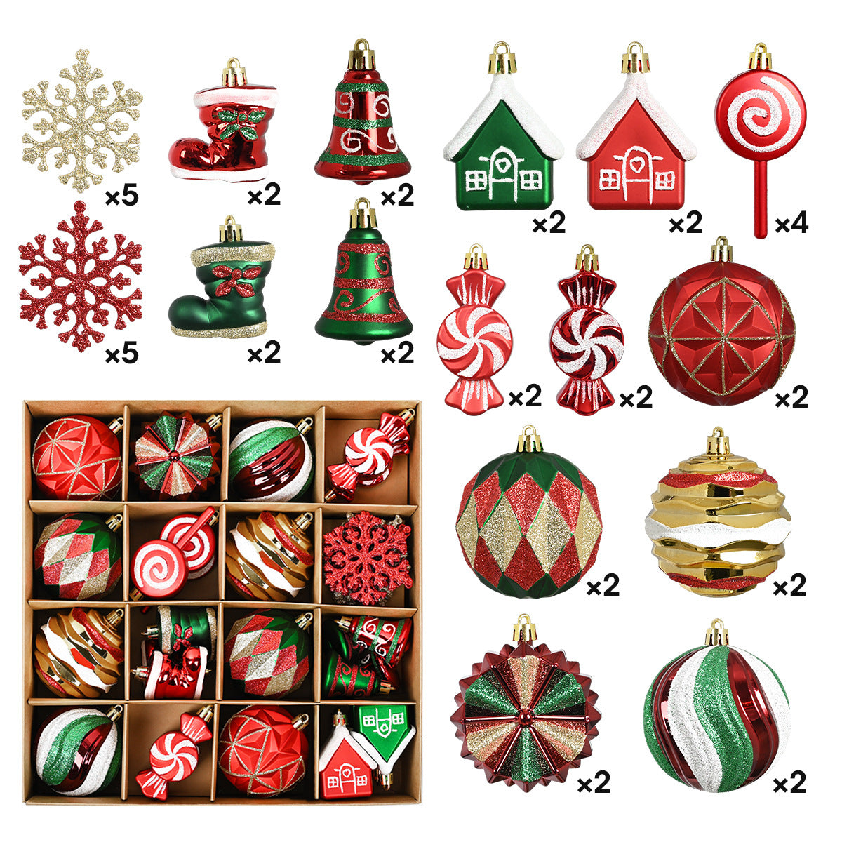 Christmas Bauble decorations 🇨🇳