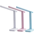 Lamp LED Desk Lamp with Phone Holder Foldable Desk Light Rechargeable Reading Lamp Touch Control Study Light T60 Random Colour 🇬🇧