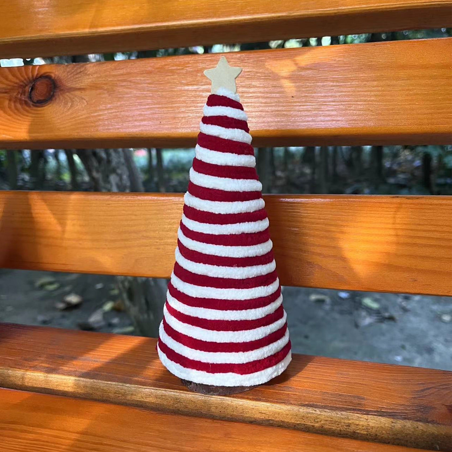Mini Christmas Tree Table Shelves Scene Decoration Tray Ornaments 🇨🇳