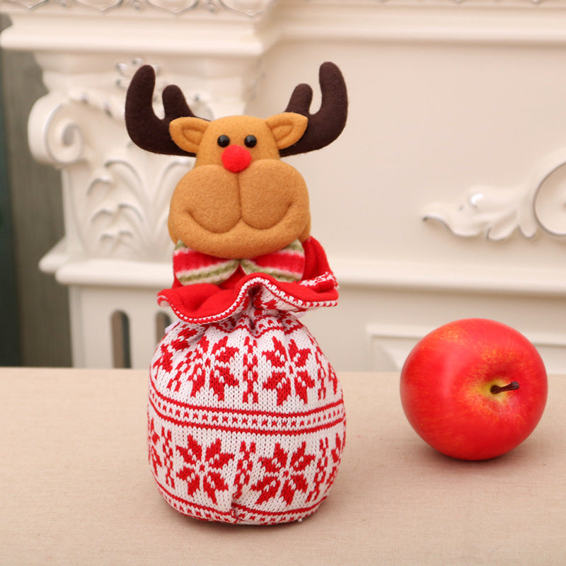 New Christmas Children's Knitted Wool Christmas Eve Goodie Bag 🇨🇳