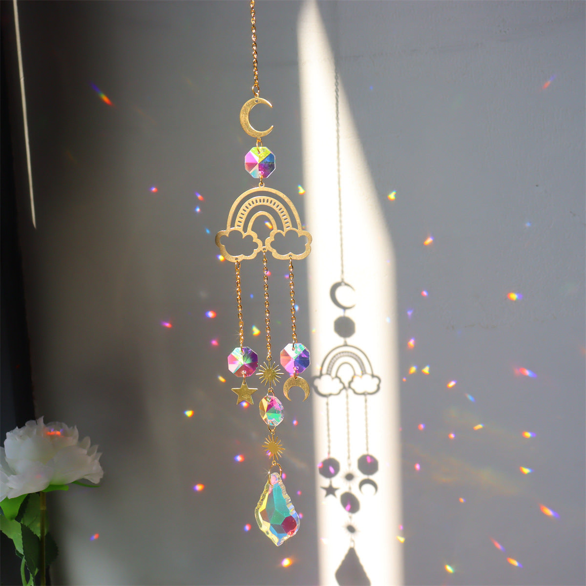Moon Star Garden Crystal Garden Party Decoration Pendant 🇨🇳