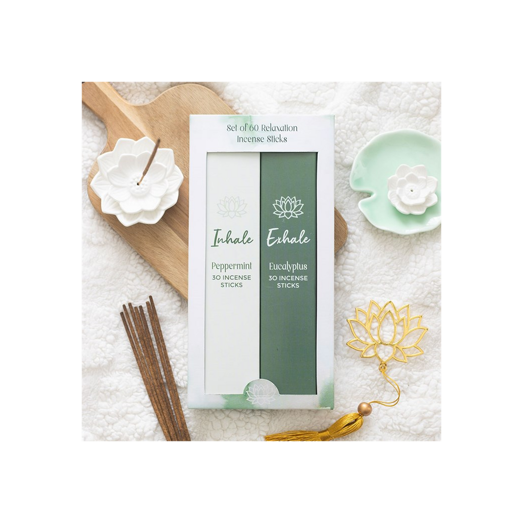 Set of 2 Inhale Exhale Incense Stick Packs 🇬🇧