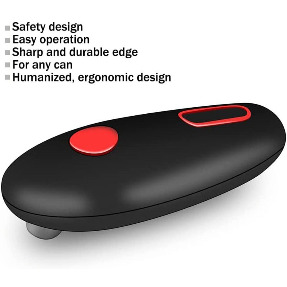 Electric Can Opener Automatic Jar Bottle Can Machine One Touch Portable Kitchen Hand Free Opening Opener Tool Gadgets 🇨🇳