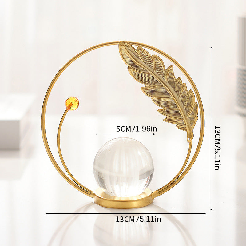 Home Decoration TV Cabinet Creative Crystal Ball 🇨🇳