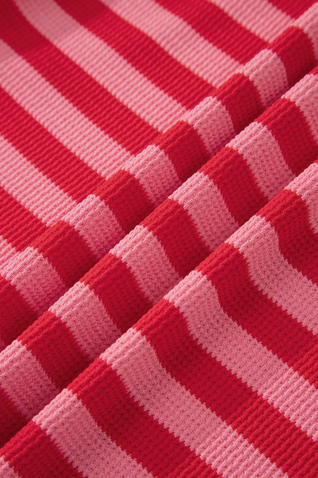 Red Stripe Puff Short Sleeve T Shirt Matching Shorts Set 🇺🇸