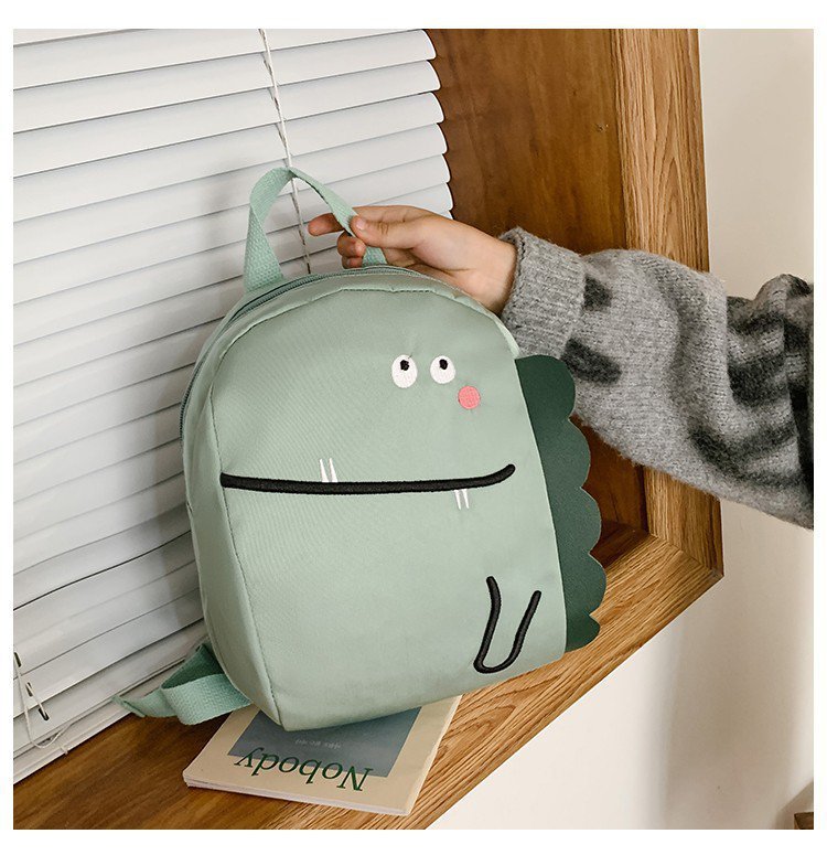 Cartoon Shoulder Nylon Cloth Children's Leisure School Bag 🇨🇳