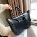Women Shoulder Bags Large Capacity Simple Retro Tote Bags Solid Color Famous Brand High Quality Bags 🇨🇳