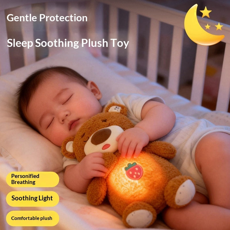 Cute Breathing Teddy Bear perfect For Soothing Babies To Sleep 🇨🇳