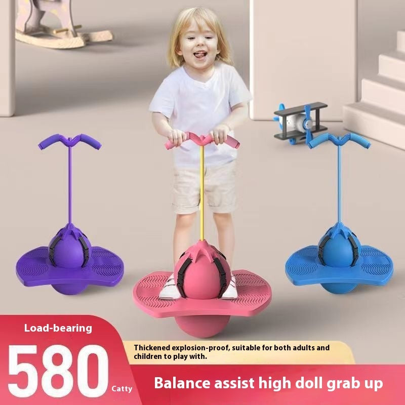 Jumping Ball Children's Bouncing Ball Adult Balance Fitness Elastic Ball Toys Kids Bouncing Ball 🇨🇳