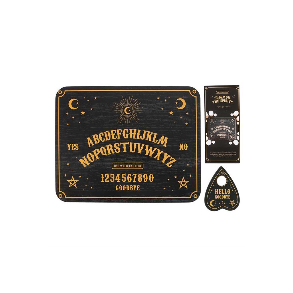 Black Talking Board with Planchette 🇬🇧