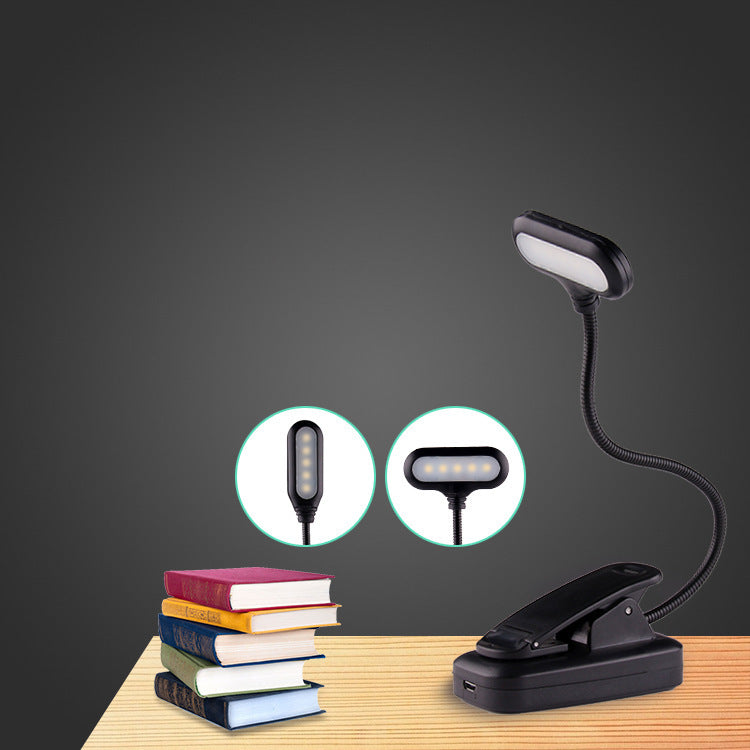 Bedside Reading Clip Lamp USB Charging Hose Lamp Led Desk Lamp 🇨🇳