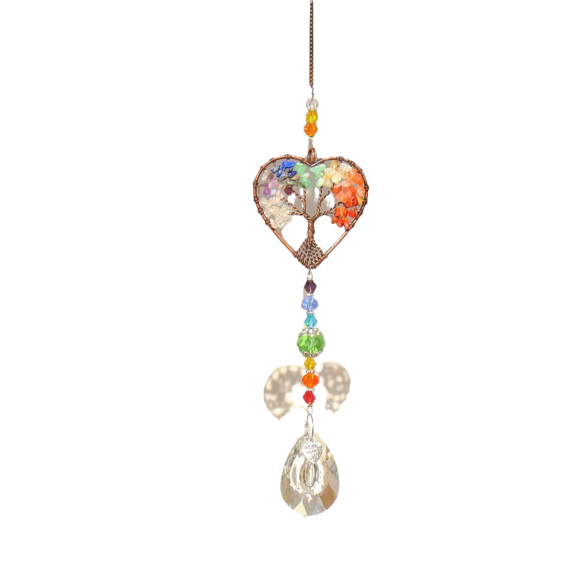 Crystal Sun Catcher Pendant Set The Tree Of Life 🇨🇳