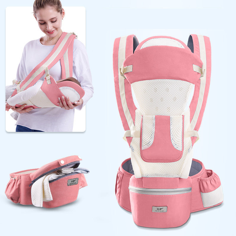 Ergonomic Baby Carrier Infant Baby Hipseat Carrier 3 In 1 Front Facing Ergonomic Kangaroo Baby Wrap Sling 🇨🇳