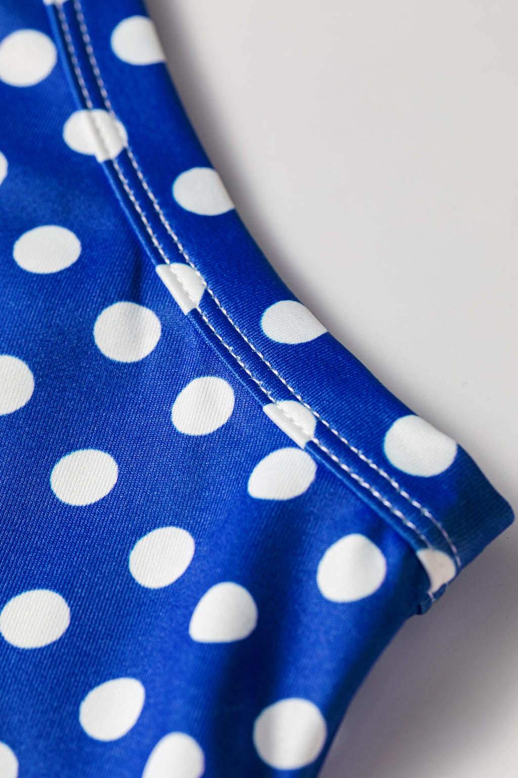 Blue Polka Dot Print Slim Tank Loose Pants 2pcs Outfit 🇺🇸
